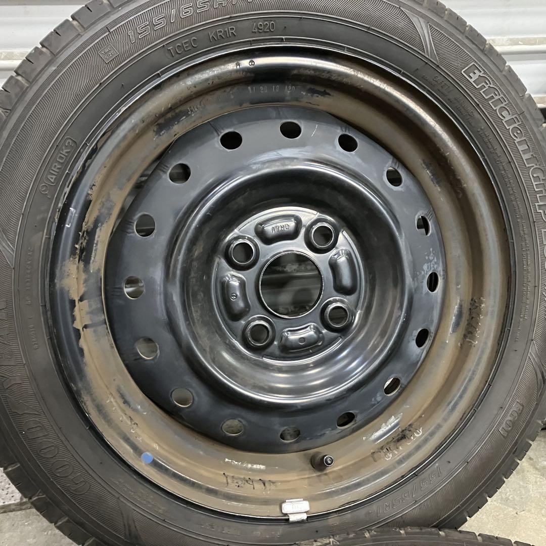【3434】20/21年 155/65R14 エフィシェントG スペーシア