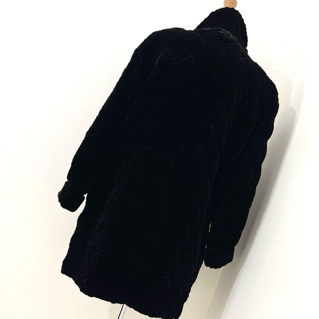 VINTAGE】Leilian 2WAY キルトベロアパフコート 11サイズ - メルカリ
