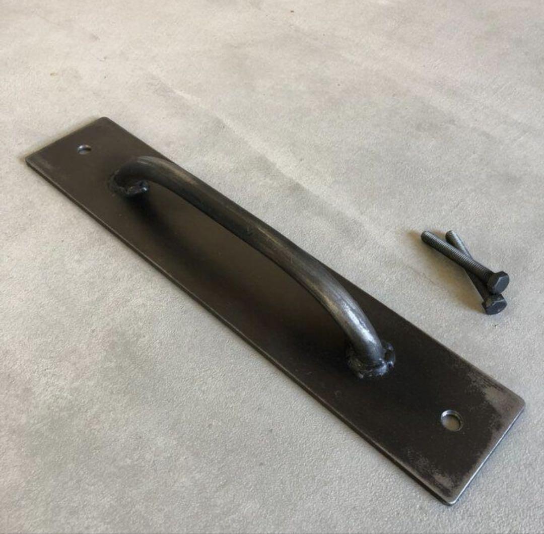 数量限定 　IDH-P　ドアノブ　L:40cm　取手　ハンドル　インダストリアル