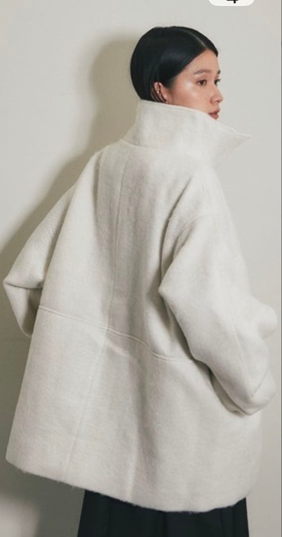 シャギースタンド コートFREE SIZE・ANOTHER S