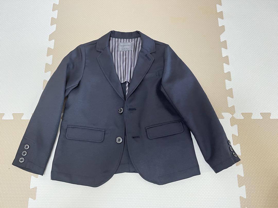 branshesブランシェス スーツセット（ベスト付） ＋ 靴セット　卒園、入学