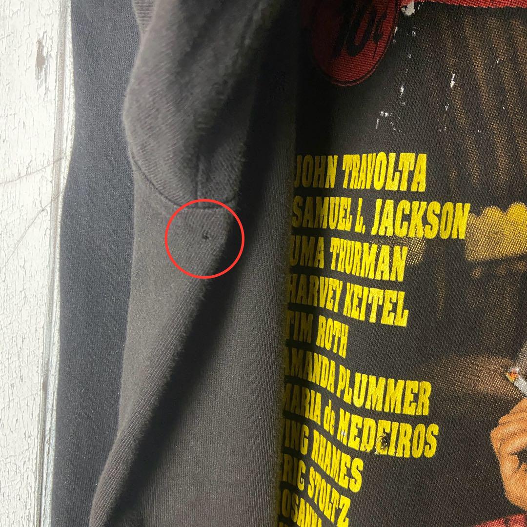 【希少】 ドスペ 90s USA製 パルプフィクション Tシャツ ブラック XL