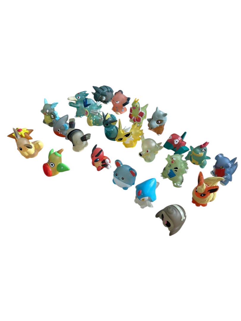 ポケモンキッズ クリア ソフビ 指人形 まとめ売り