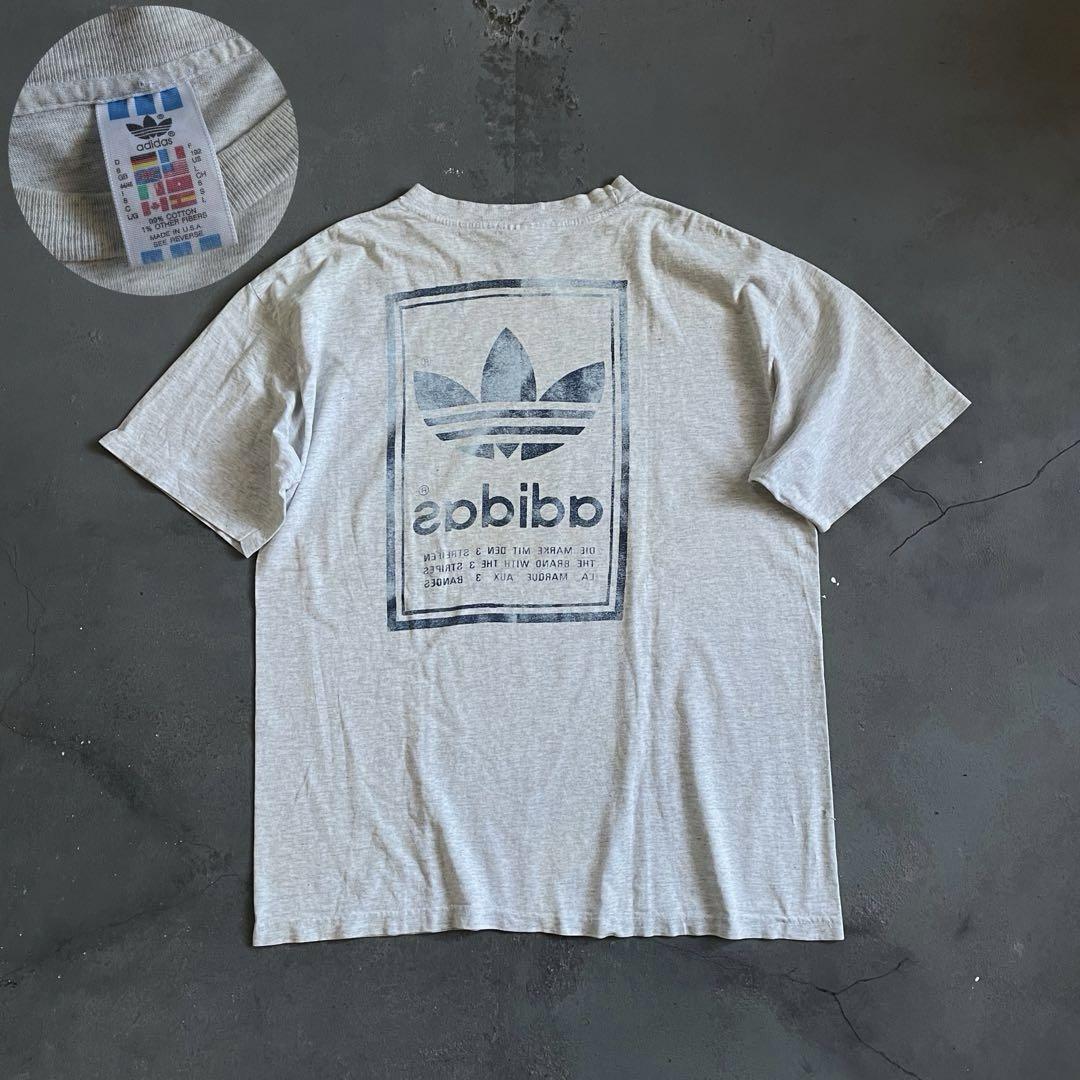 80's 万国旗“ adidas“USA製”常田大希着用“t-shirt