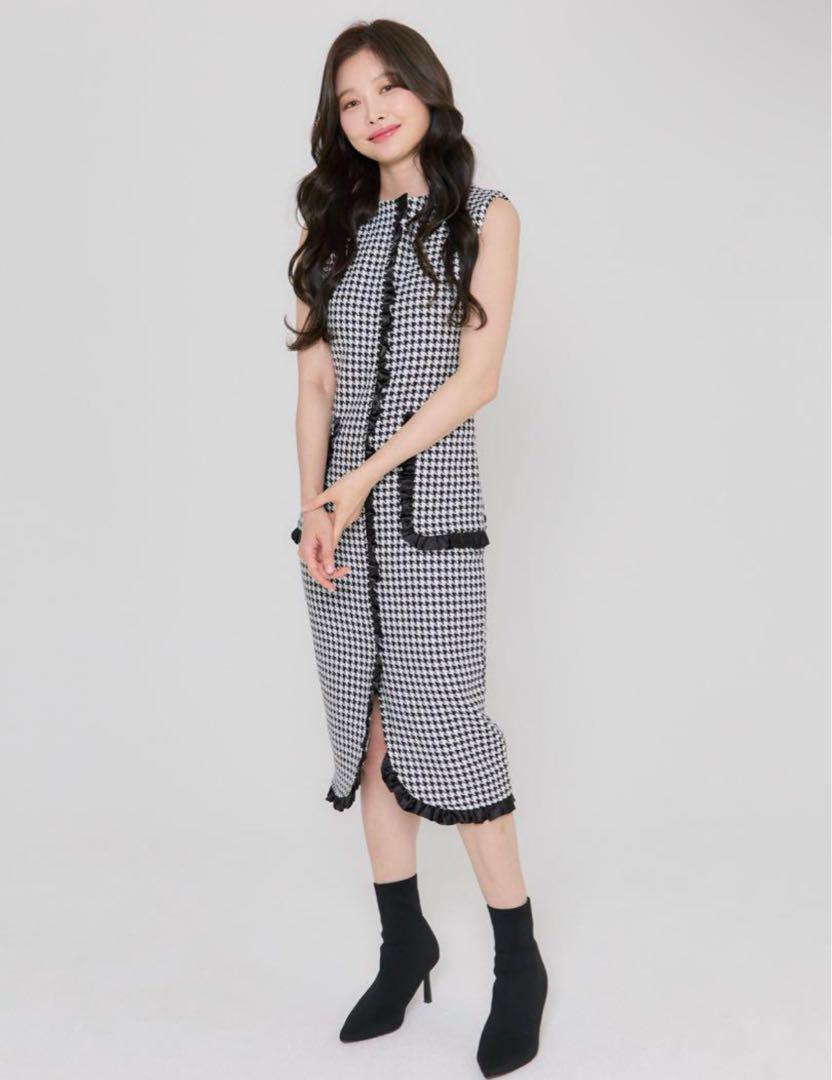 JILTU petit frill long dress ワンピース