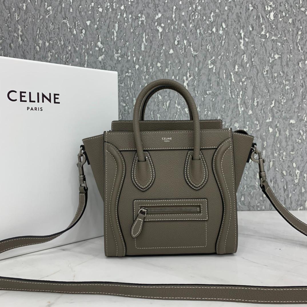 セリーヌ CELINE ラゲージ ナノショッパーショルダーバッグ