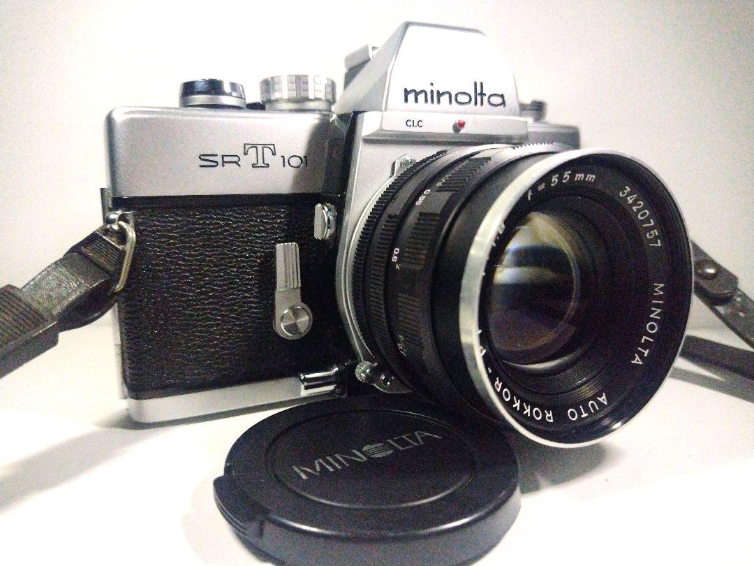 【匿名配送】 MINOLTA ミノルタ SRT101 一眼レフ フィルムカメラ