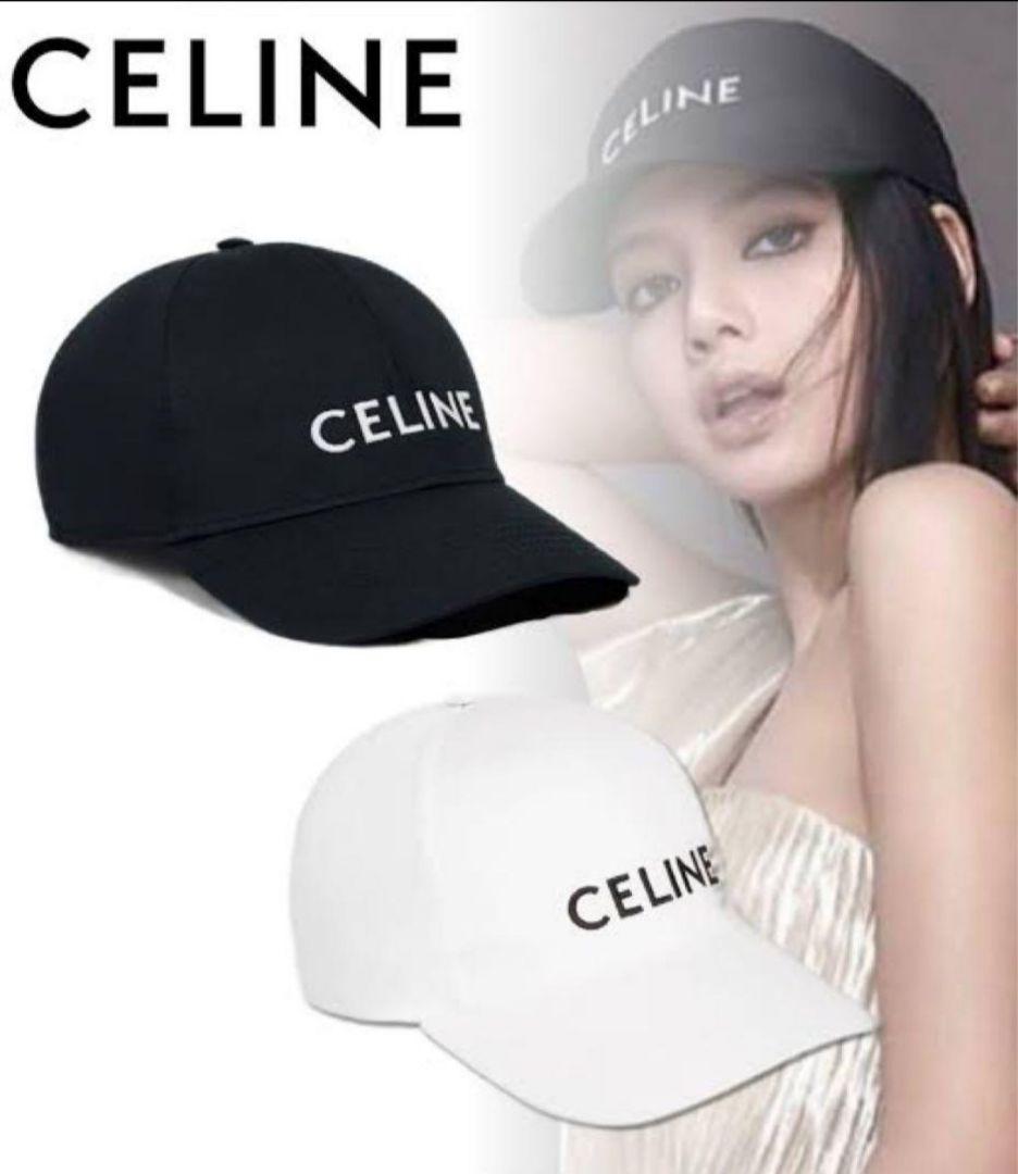 『CELINE』セリーヌ ベースボールャップ  キャップ 帽子 ハット M