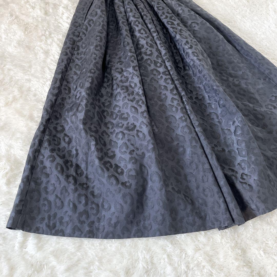 大切なもの様★BEARDSLEY ジャガードキュロット レオパード BEARDSLEY》レオパードジャガードキュロットひ