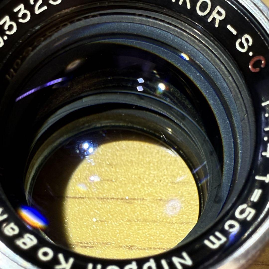 【作例あり】NIKKOR-S•C 5cm f1.4 キィートスOH済
