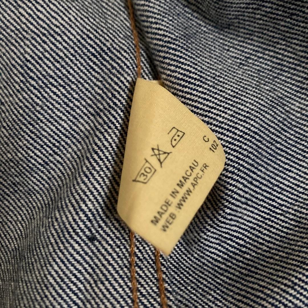 A.P.C. ダークブルー デニムジャケット SS APC KANDAIZUMI_COM