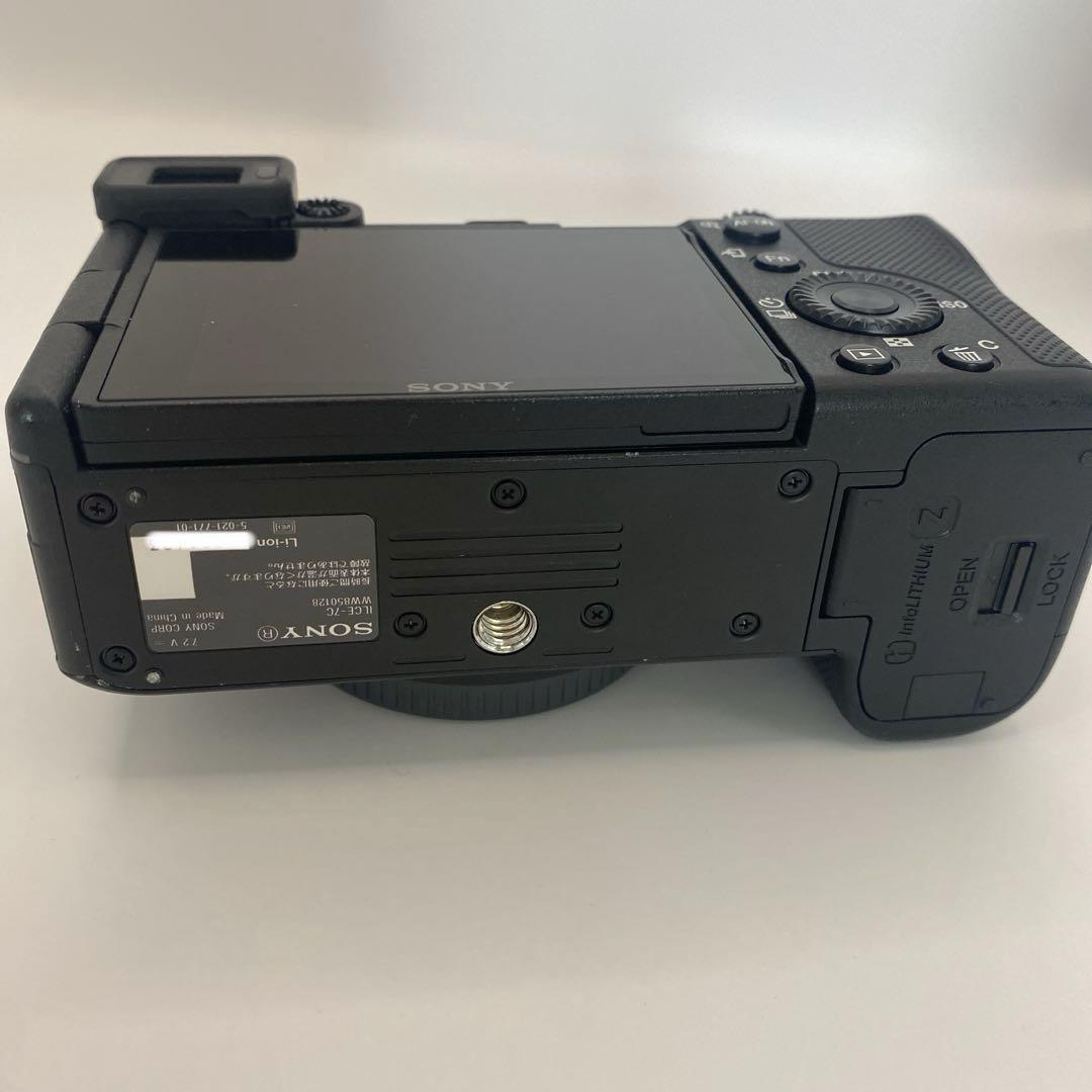 ⑧SONY α7C レンズキット　シルバー中古