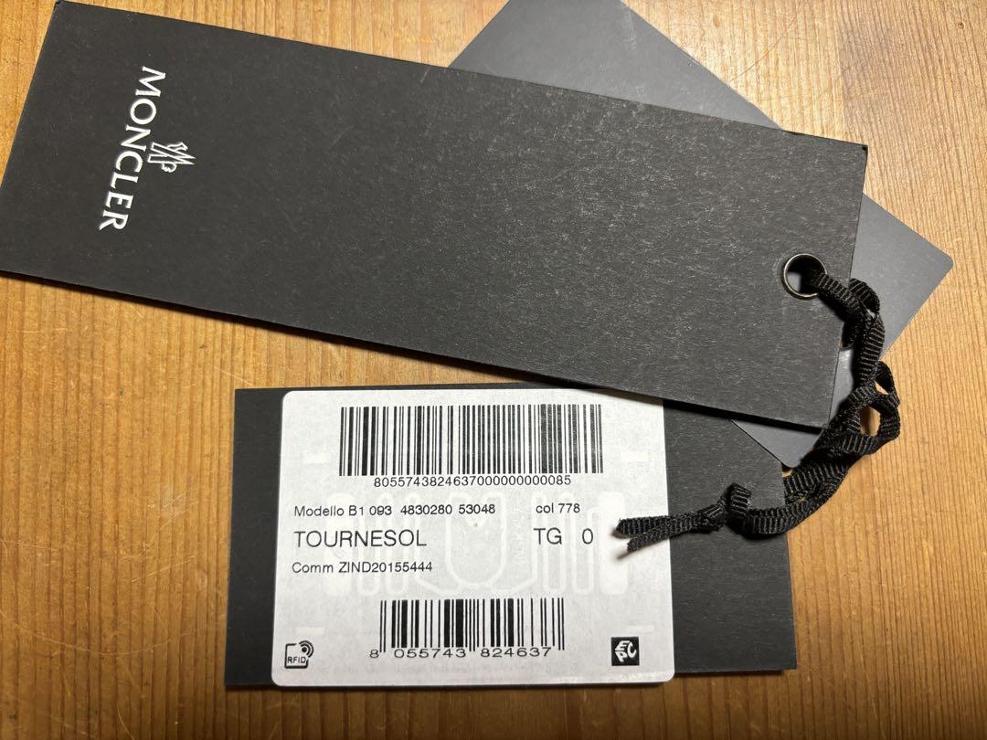 美品☆MONCLER☆TOURNESOLベスト☆サイズ0☆ネイビー ジャケット