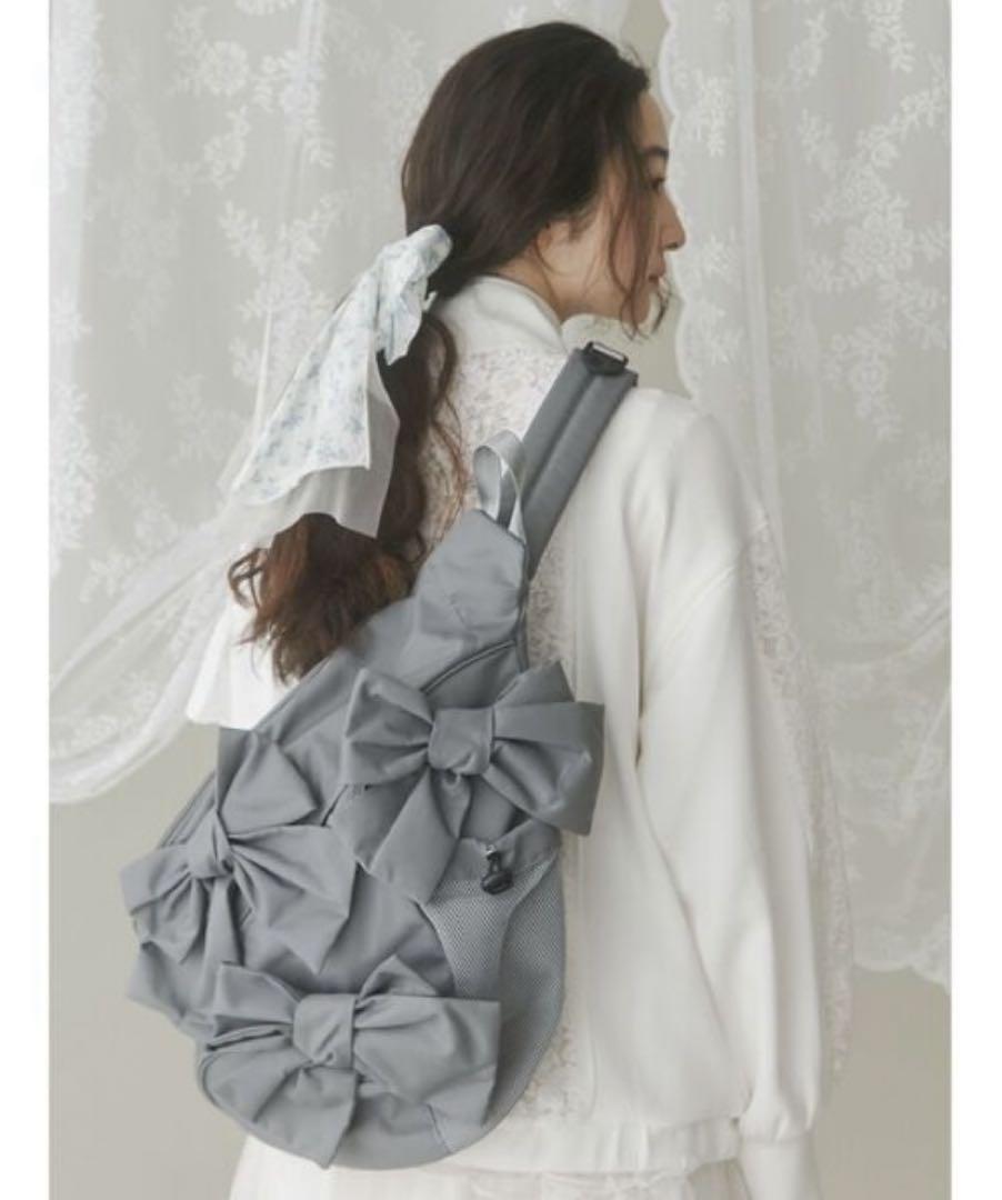merryjenny ribbonワンショルダーバッグ