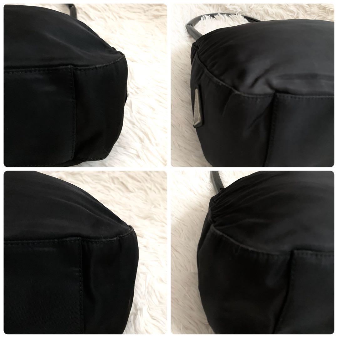 極美品✨プラダ バッグ ワンショルダー ハーフムーン ナイロン
