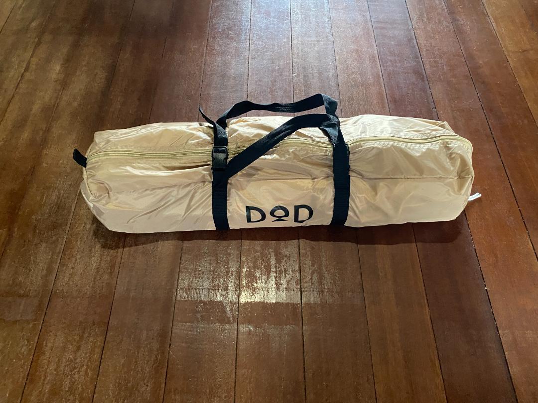 DOD ワンポールテント/タープ/グランドシート/寝袋/キャンプ マットのセット DODお得セット】ワンポールテントL＆いつかのタープセット