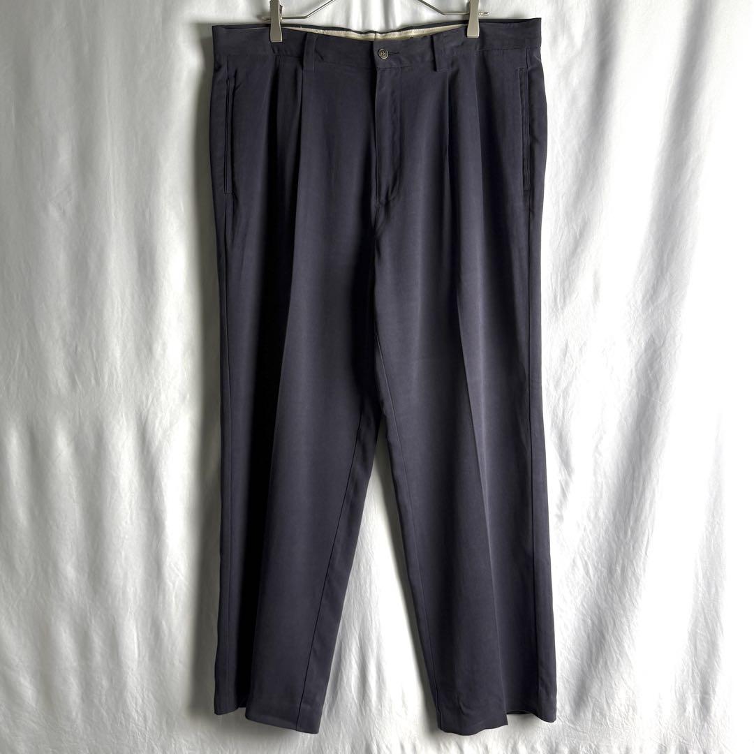 00s Tommy Bahama RELAX シルク 2タック ワイド