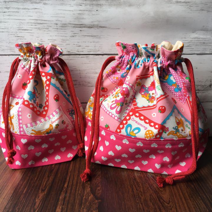 弁当袋 コップ袋⭐️２点セット⭐️バンビ