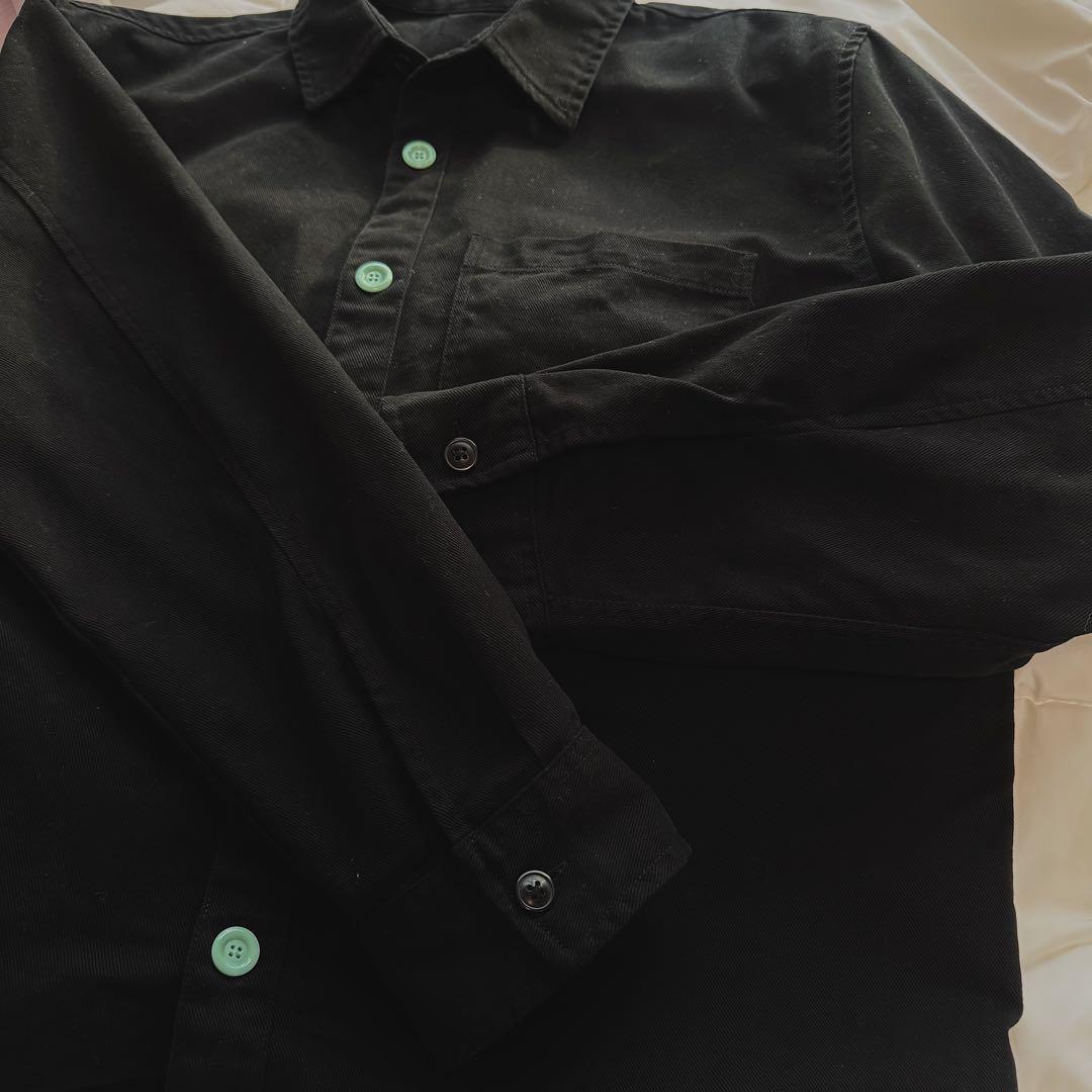 希少色｜Tiffany Blue Black Denim Jacket
