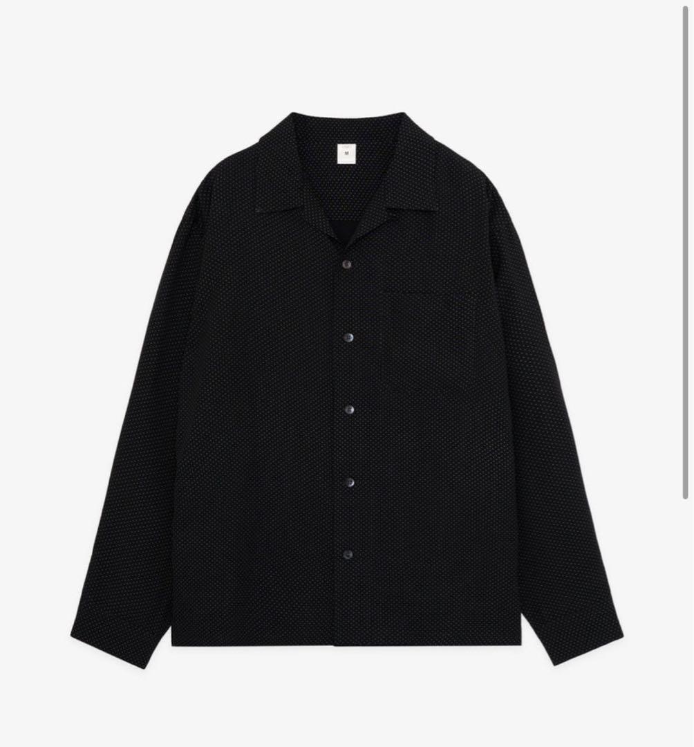 トップス front11201 Classic Dot Open Collar Shirt