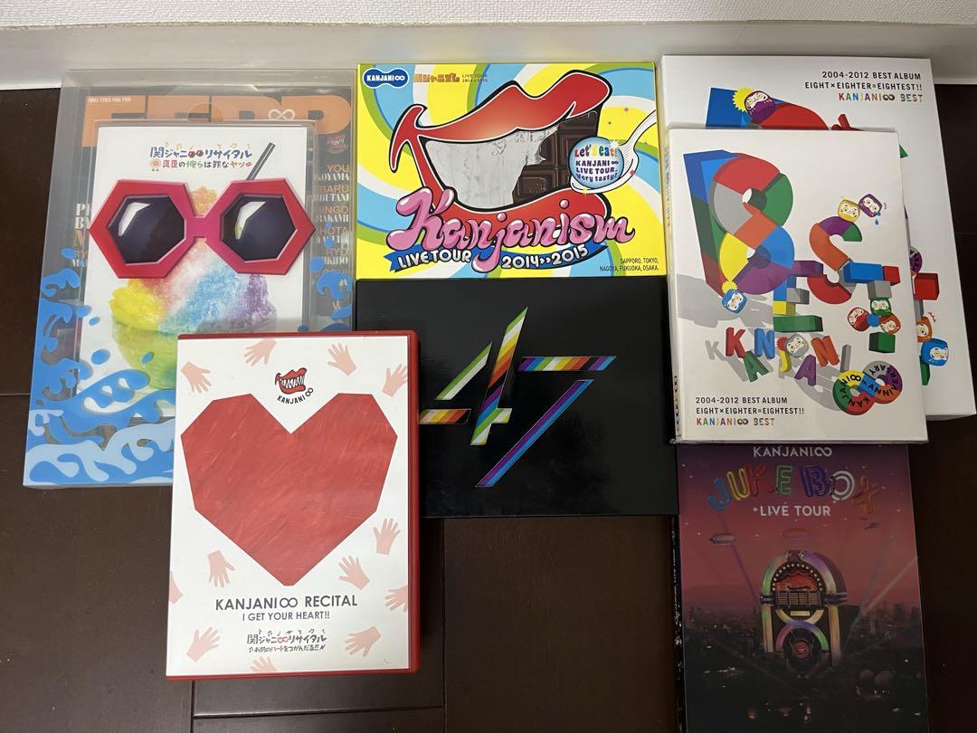 関ジャニ∞/SUPER EIGHT ライブDVD CD まとめ 23点