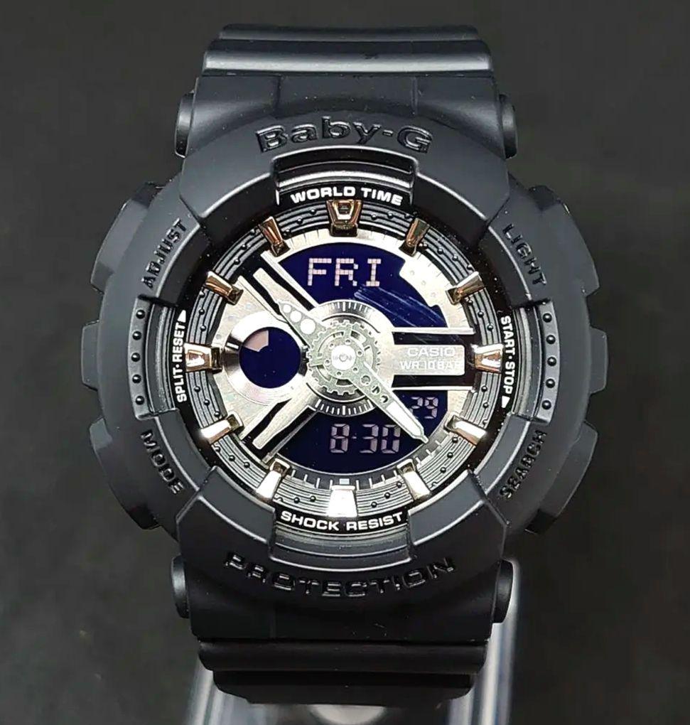 【美品 電池交換済】 CASIO Baby-G BA-110 カシオ ベビージー