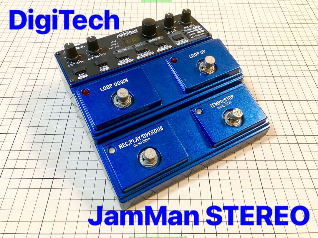 JamMan STEREO DigiTech ルーパー デジテック DigiTech JamMan Stereo Phrase Sampler/ Looper Pedal | Sweetwater