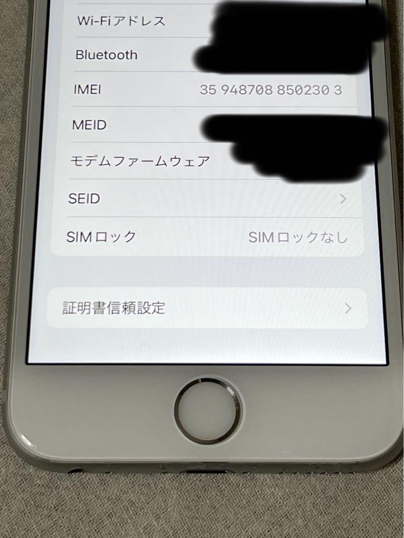Apple iPhone 6s シルバー　SIMフリー