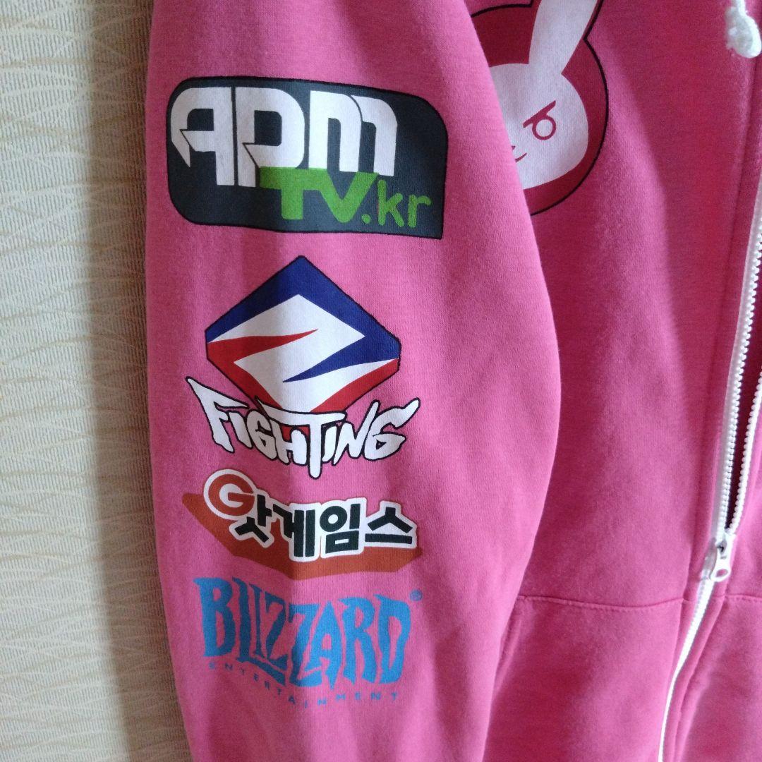 OVERWATCH D.Va パーカー ピンク jinx サイズL