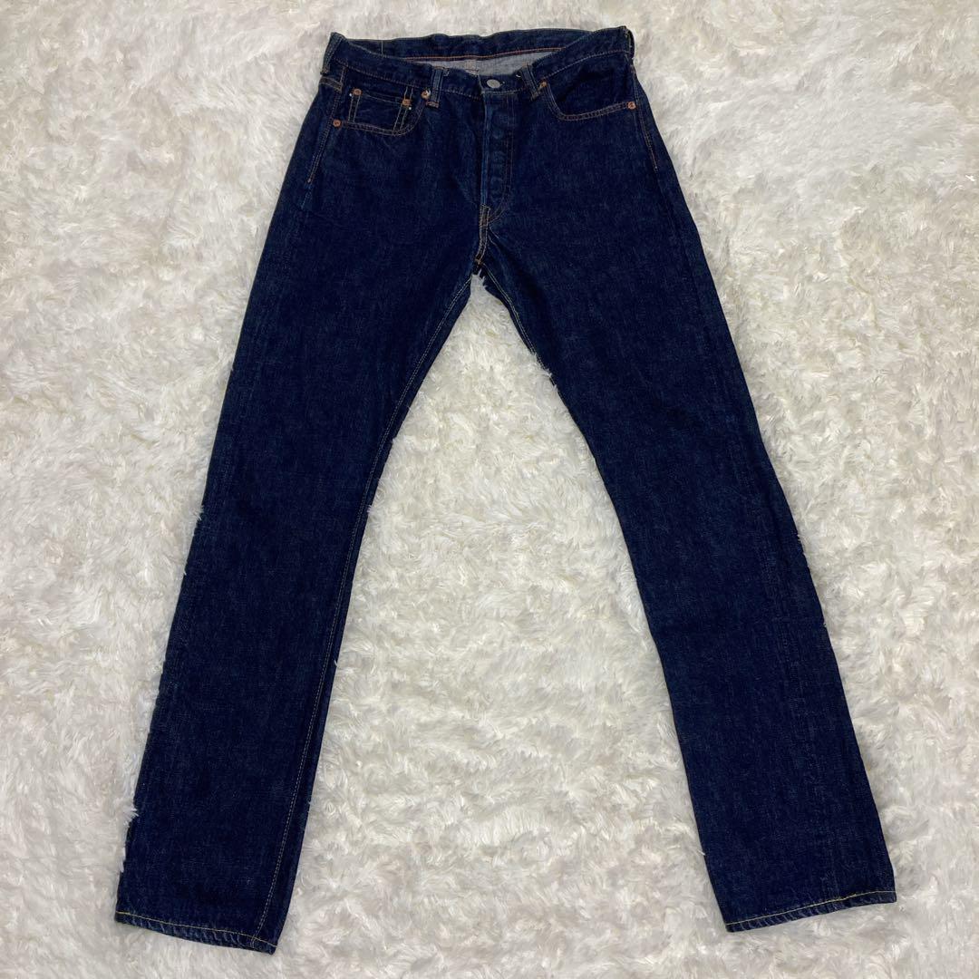 美品 濃紺 Fullcount 1109 W31 L32スリムストレート