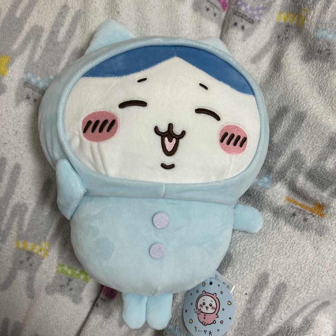 【新品】ちいかわパジャマBIGぬいぐるみ　コンプリート4つセット