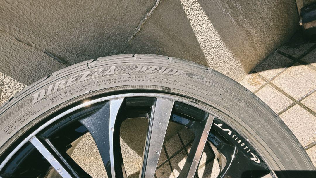 レオニスホイール（WEDS LEONIS） 17インチ4本とダンロップタイヤ付き