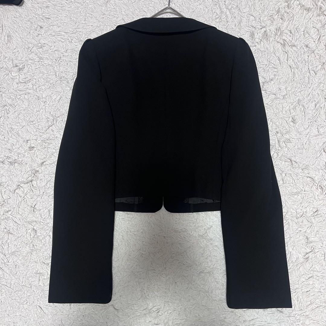美品 桂由美 喪服 ブラックフォーマル スーツセットワンピース