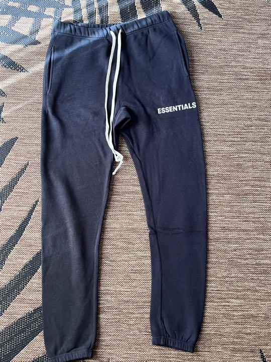 Essentials Graphic Sweatpants Black S