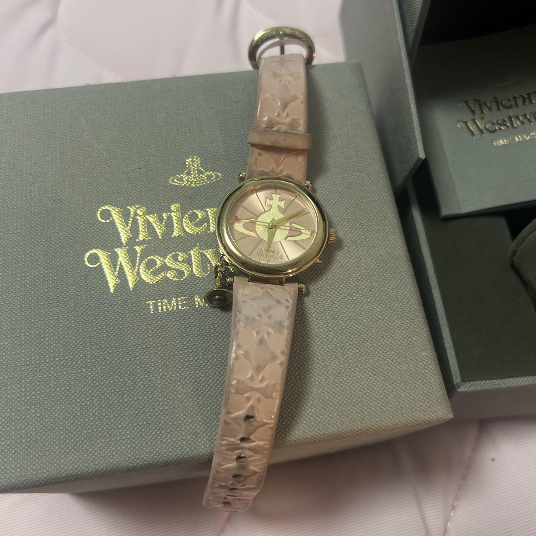 Vivienne Westwood TIME MACHINE ピンク 時計 Vivienne Westwood Time Machine ピンク - メルカリ