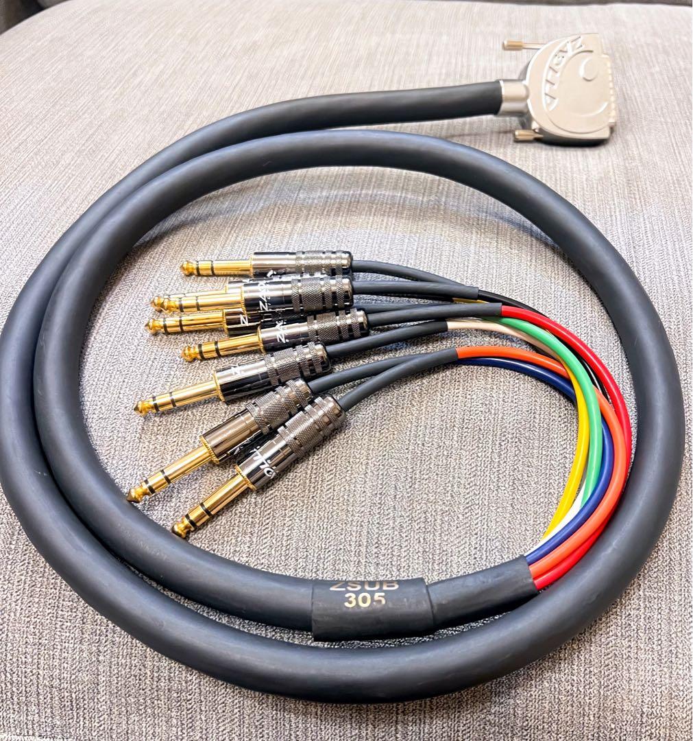 【完動美品】ZAOLLA ザオラ 高級マルチケーブル D-Sub - TRS 完動美品】ZAOLLA ザオラ 高級マルチケーブル D-Sub - TRS