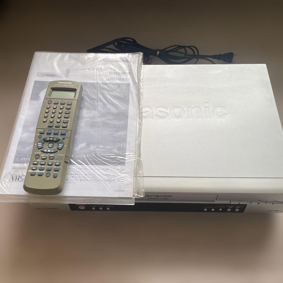 Panasonic パナソニックビデオデッキ NV-HX11 VHS - メルカリ
