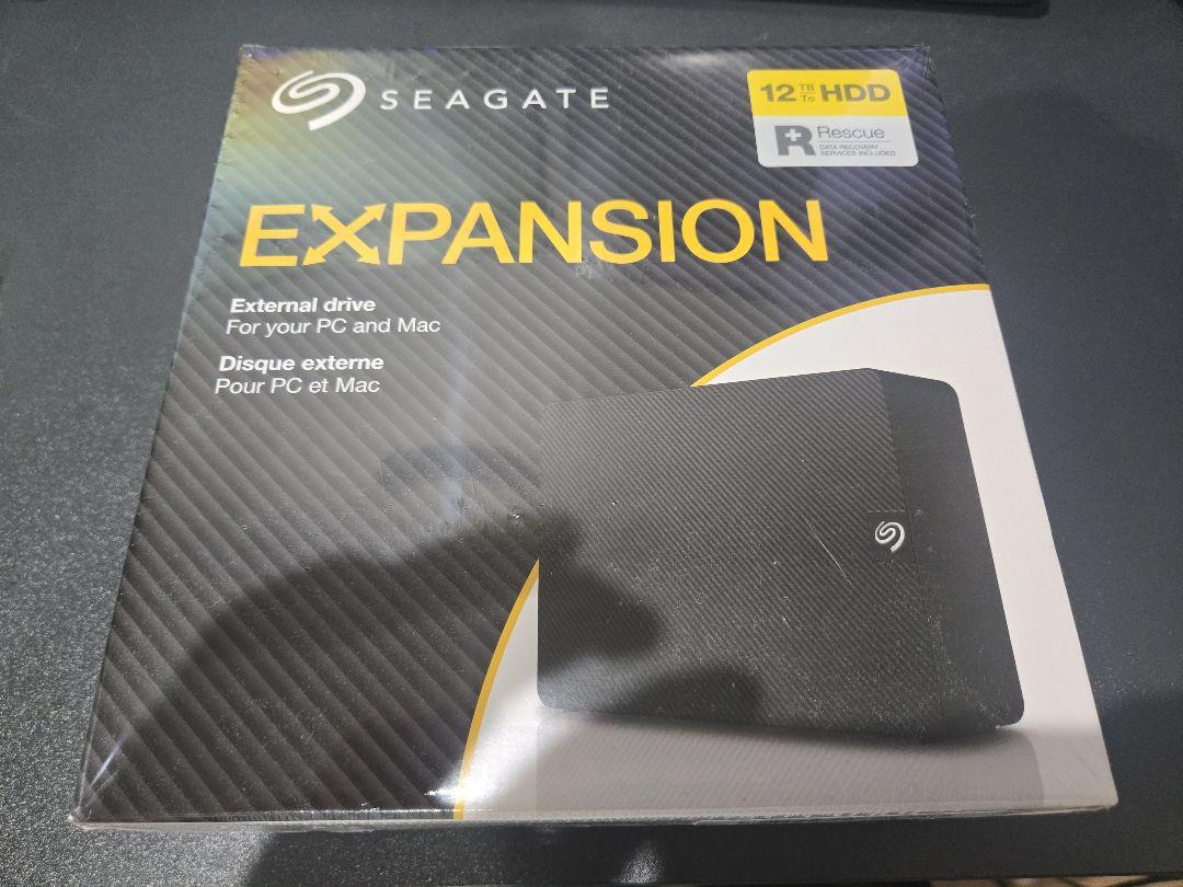 Seagate 12TB 外付けハードディスクHDD STKP12000400