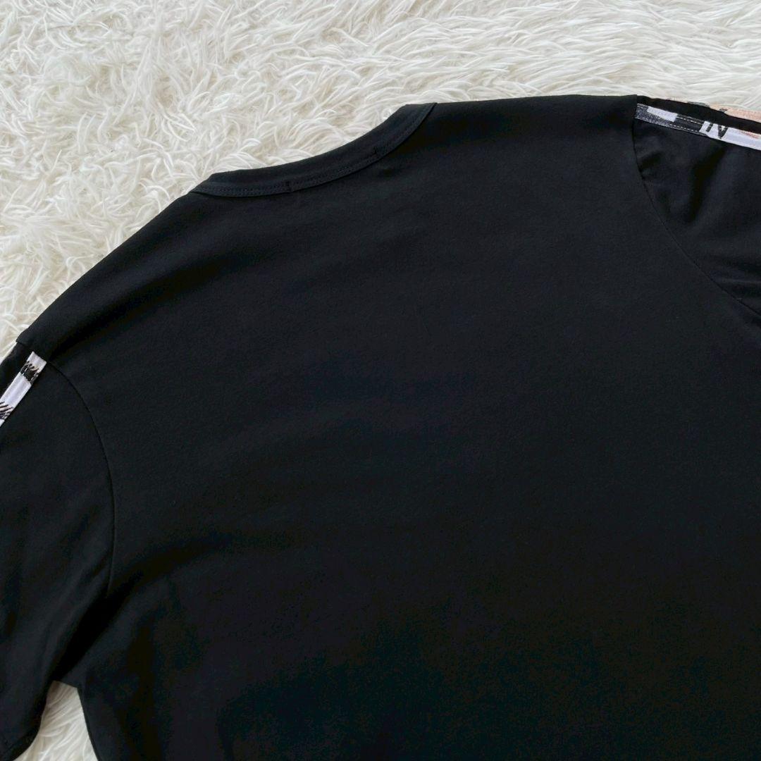 Y-3　ワイスリー　ヨウジヤマモト　メンズ　Tシャツ　スリーライン　黒　XL