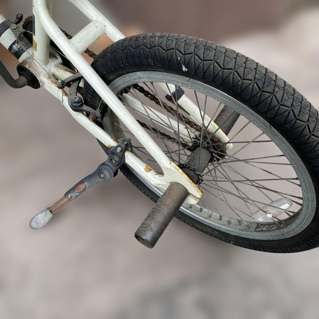Zone BMXバイク ホワイト　レトロ