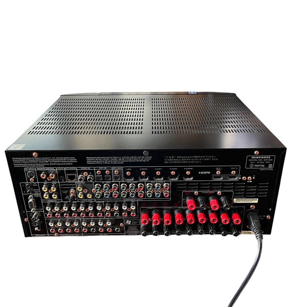 Marantz SR7005 高級AVアンプ RX101 説明書 リモコン付