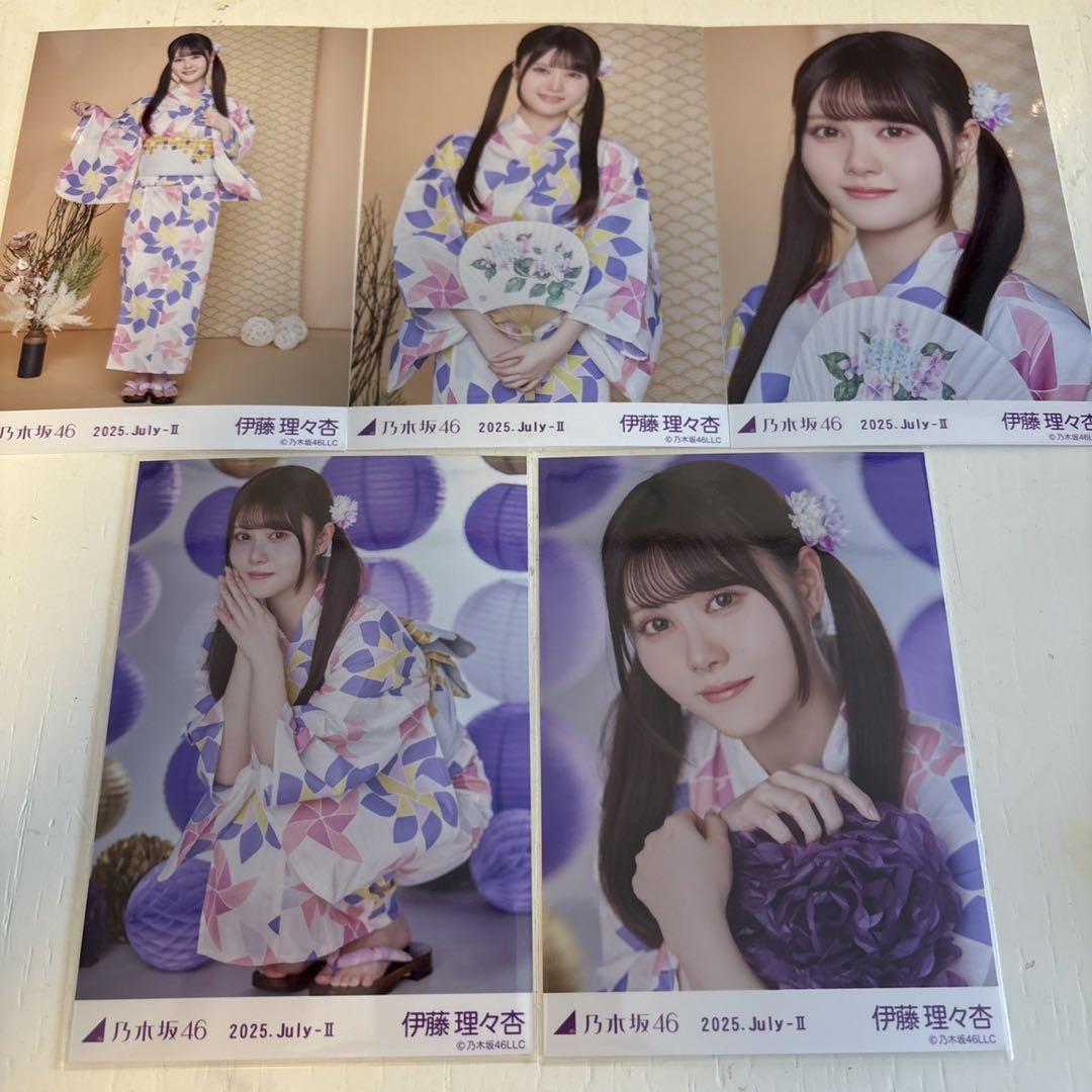 リ*ー様 乃木坂46 伊藤理々杏　 2025 February-Ⅱ 8種コンプセ リ*ー様 乃木坂46 伊藤理々杏 2025 February-Ⅱ 8種コンプセ