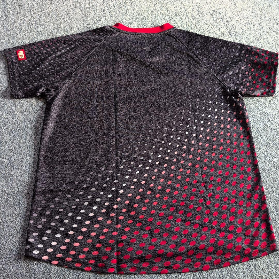 Mizuno 卓球ウェア バタフライ サイズM 黒/赤