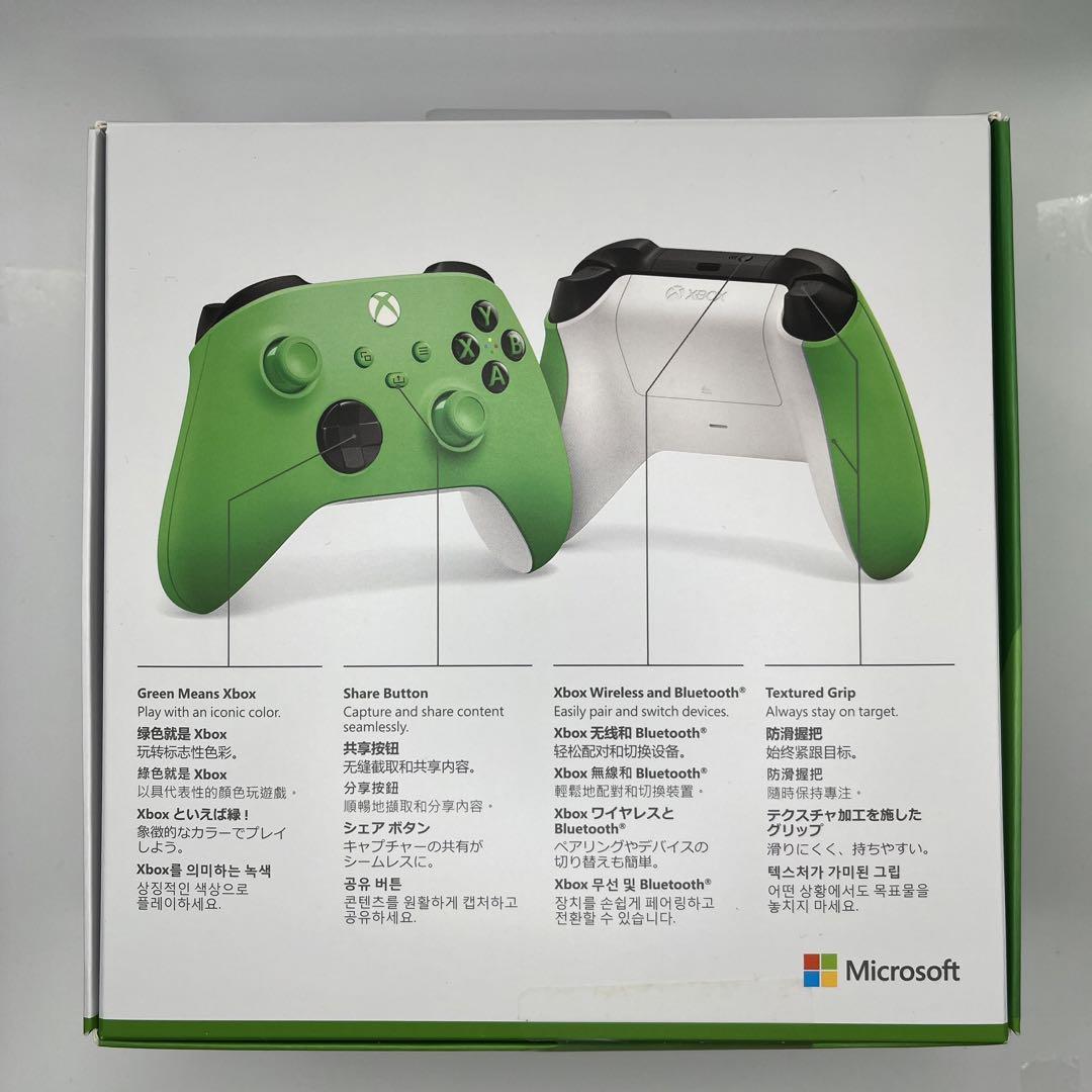 【純正品・未開封】XBOX ワイヤレス コントローラー (ベロシティ グリーン)