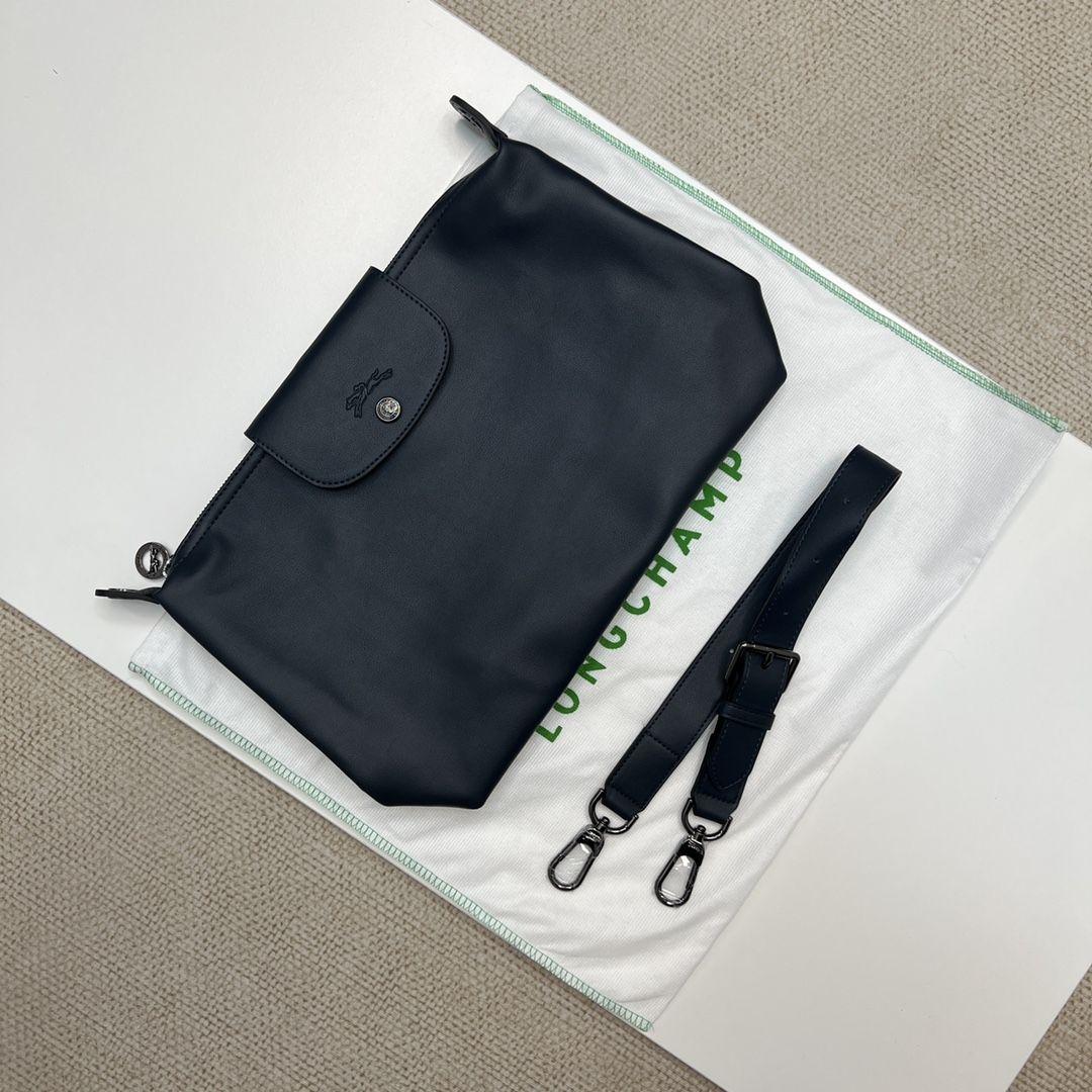 Longchamp ロンシャン HOBO ショルダーバッグ #ネイビー - メルカリ