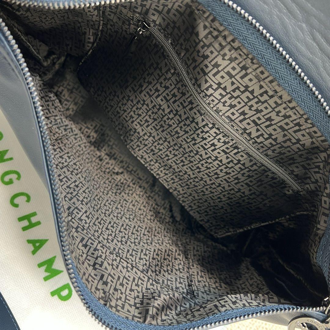 Longchamp ロンシャン HOBO ショルダーバッグ #ネイビー - メルカリ