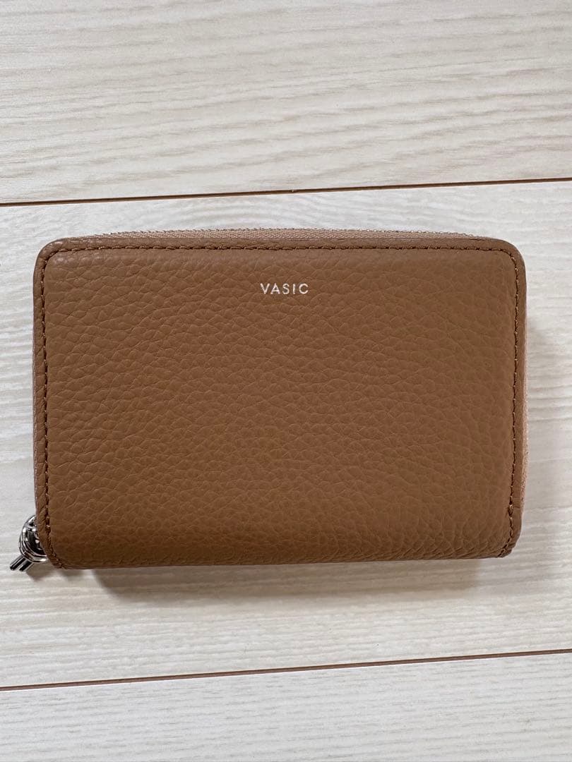 vasic ヴァジック 2つ折り財布 ラウンドミニ レザーVASIC