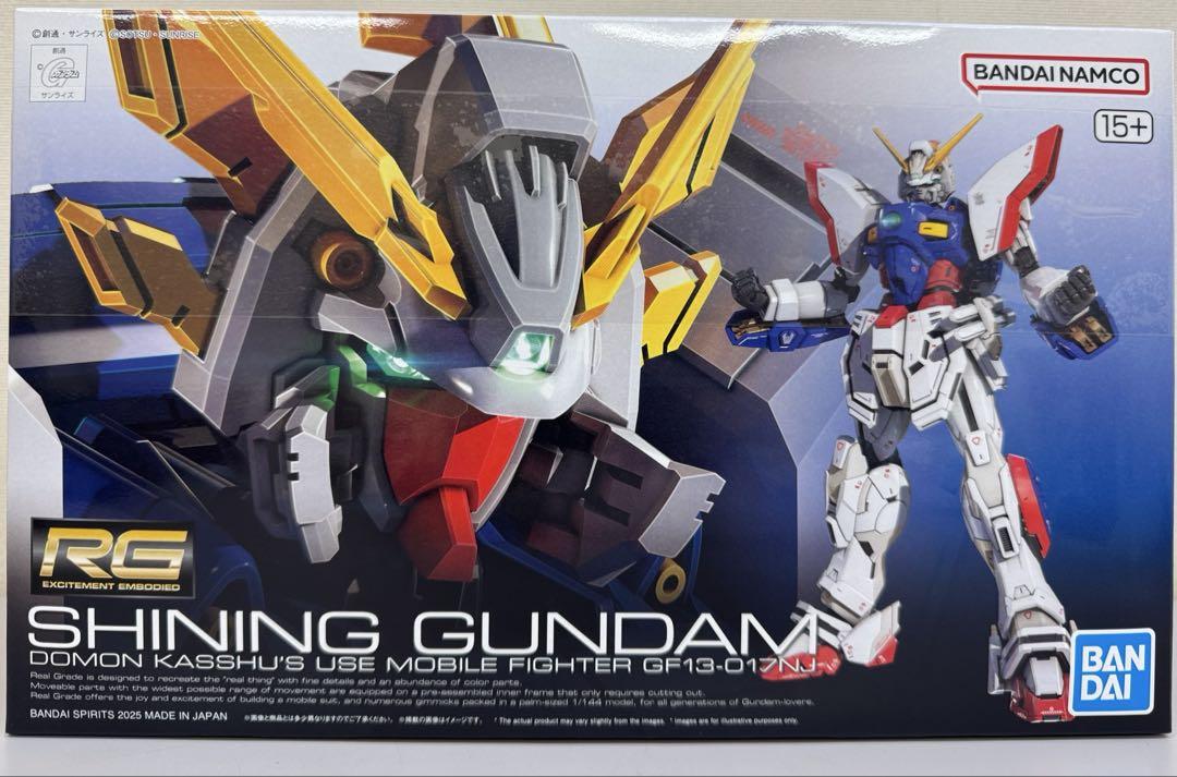 新品　RG 1/144 シャイニングガンダム