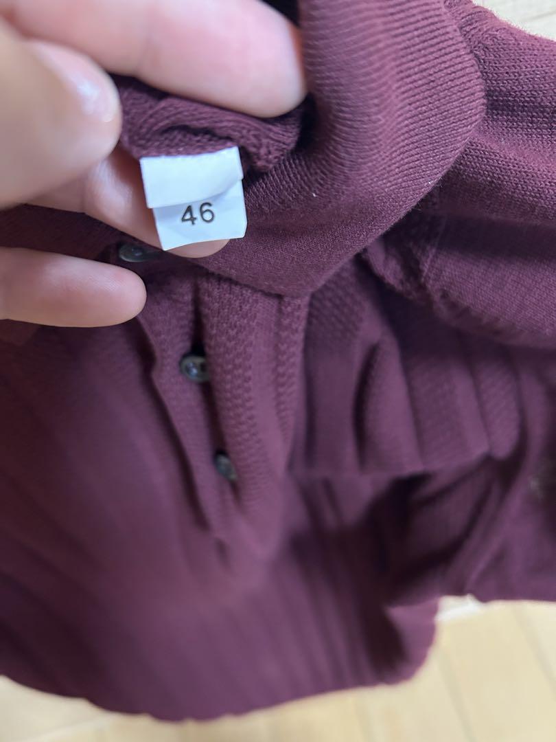 グランサッソ　GRAN SASSO ポロ　サイズ46 美品　高級　正規