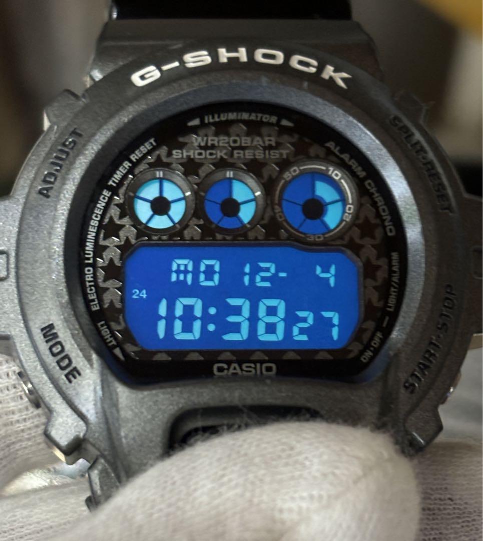 G-SHOCK/メタリック/スター/ビンテージ/DW-6900/三つ目/シルバー